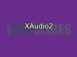 XAudio2