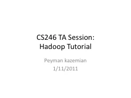 CS246 TA Session:
