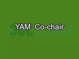 YAM  Co-chair