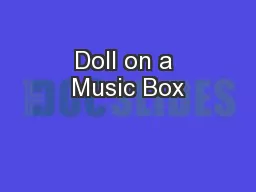Doll on a Music Box
