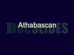 Athabascan