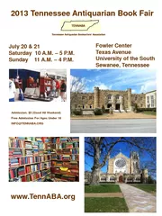 Tennessee Antiquarian Book Fair July    Saturday  A