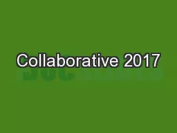 Collaborative 2017