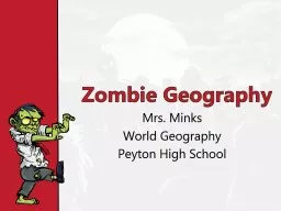 Zombie Geography