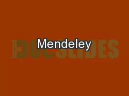 download mendeley desktop