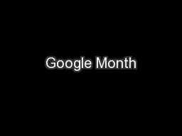 Google Month