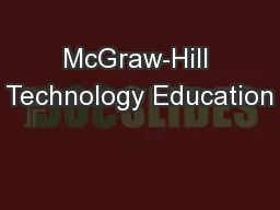 McGraw-Hill Technology Education