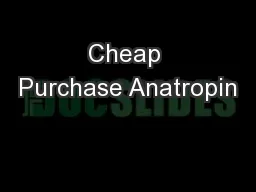 Cheap Purchase Anatropin