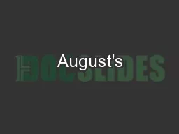 August's