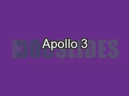 Apollo 3