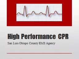High Performance CPR