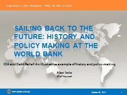 Sailing back to the future: history and policy making at th