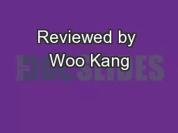 Reviewed by Woo Kang