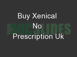 Buy Xenical No Prescription Uk