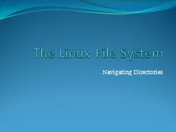 The Linux File System