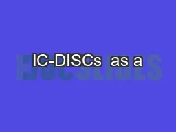 IC-DISCs  as a