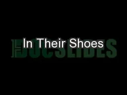 In Their Shoes