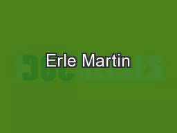 Erle Martin