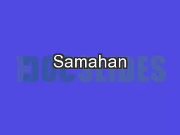 Samahan