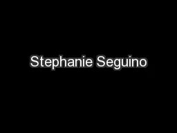 Stephanie Seguino