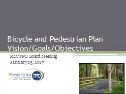Bicycle and Pedestrian Plan