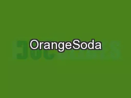 OrangeSoda