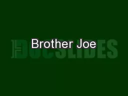 Brother Joe