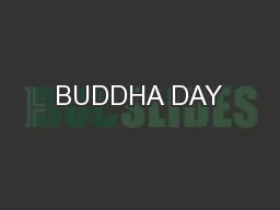 BUDDHA DAY