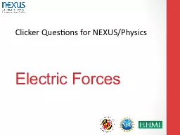 Electric Forces