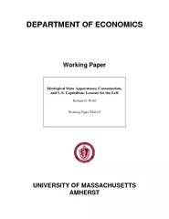 DEPARTMENT OF ECONOMICS Working Paper Ideologic l Stat