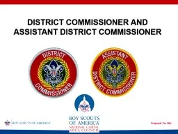 District Commissioner and