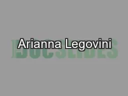 Arianna Legovini