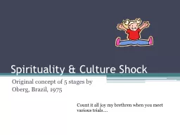 Spirituality & Culture Shock