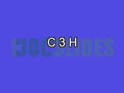 C 3 H