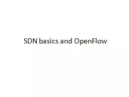 SDN basics and