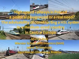High speed railways in Poland