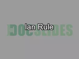 Ian Rule