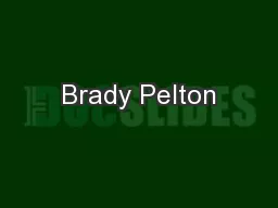 Brady Pelton