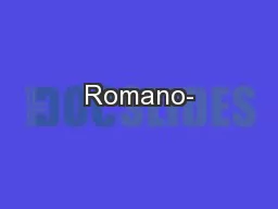 Romano-
