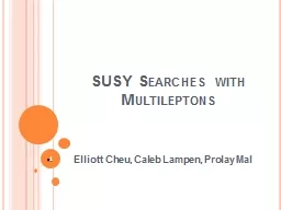 SUSY Searches with