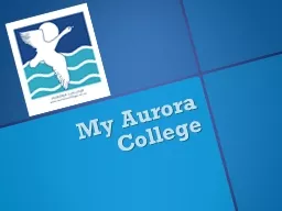 My Aurora College