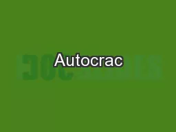 Autocrac