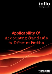 TM Applicability Of Accounting Standards to Different