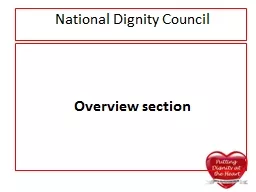 National Dignity Council
