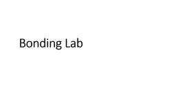 Bonding Lab