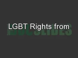 LGBT Rights from