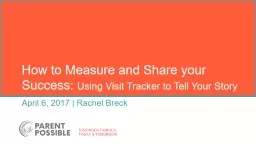 How to Measure and Share your Success: