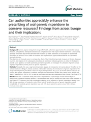 RESEARCH ARTICLE Open Access Can authorities appreciab