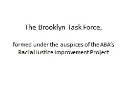 The Brooklyn Task Force,