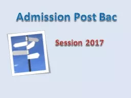 Admission Post Bac